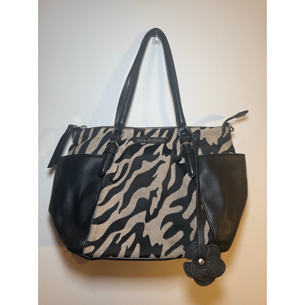 Dana Buchman Women's Zebra Print Handbag Purse